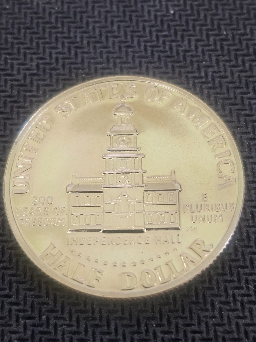 1776-1976-S Kennedy Bicentennial Half Dollar Gem Brilliant