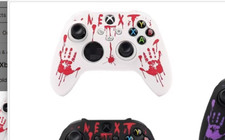 Silicone Case for Xbox Series Joystick Thumb Stick Cover Case with Grips