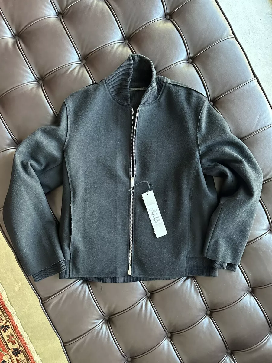 kris van assche wool zip jacket 52 XL men’s Dior coat bomber