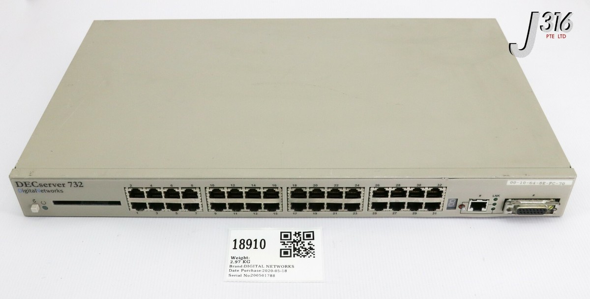 18910 DIGI NETWORKS DECSERVER 732 32 PORT FLASH CARD 9403170R | eBay