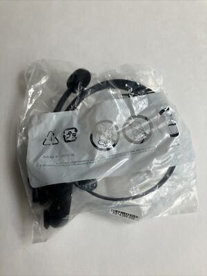 NEW OEM Original Microsoft XBOX 360 Genuine Black Wired Chat Headset w/ Vol Mic