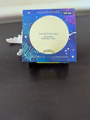 bareMinerals Original Mineral Veil Translucent Deluxe Sz .84 oz 24 g NIB Sealed