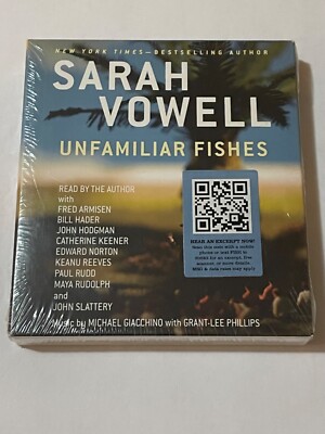 SARAH VOWELL Unfamiliar Fishes 6 CD Audio Book Set BRAND NEW SEALED !!!