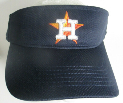 Houston Astros Visor Cap MLB Baseball Embroidery Team MLB Unisex Adjustable Hat