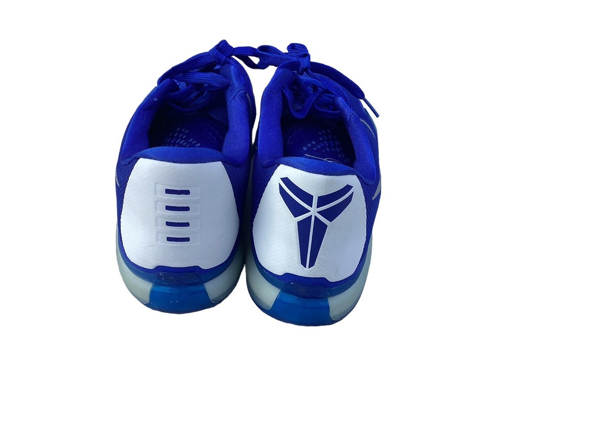 Nike Kobe X 10 TB 813030-402 Game Royal Metallic Silver White‎ Mens Size 14.5 Kobe 10 TB  main image 2