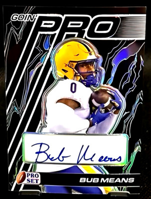 2024 Pro Set Metal Bub Means Goin Pro Black Prismatic Auto GP-BM1  5/7