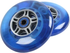 TGM Skateboards 2 Scooter Wheels with ABEC 7 Bearings for Razor Scooter 100mm