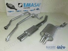 IMASAF Auspuffanlage komplett für Mercedes SL (C107) Coupe 280 SLC 1976-1981