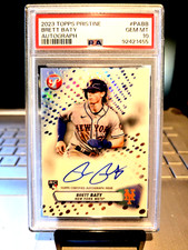 2023 Topps Pristine Brett Baty Autoghraph Rookie #PABB Gem Mt. 10 