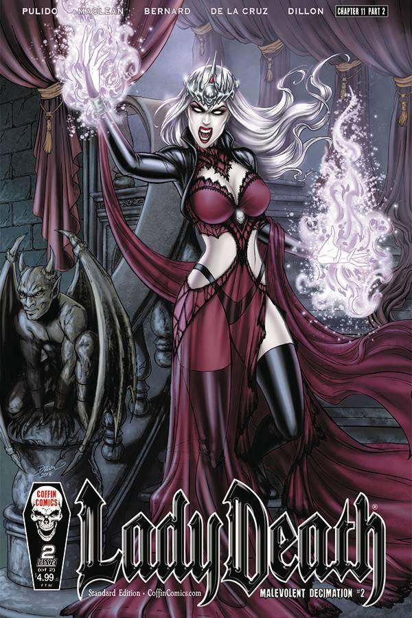Lady Death Malevolent Decimation #2 (Of 2) Standard Cover Comic