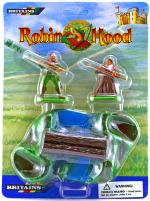 Britains Deetail # 7833 - Robin Hood Quarterstaff Duel - mint-on-blister-card