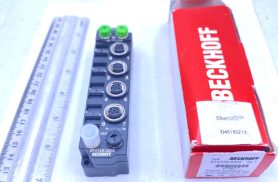 Beckhoff EtherCAT Compact Box 8 Channel Digital Control M12 24V DC EP2328-0002