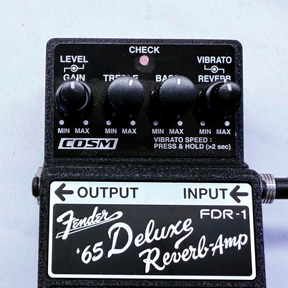 BOSS FDR-1 Fender '65 Deluxe Reverb Amp Guitar Effect Pedal Free