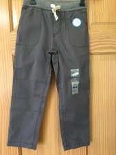NWT Carter's Boys Pull on Pants Gray 14