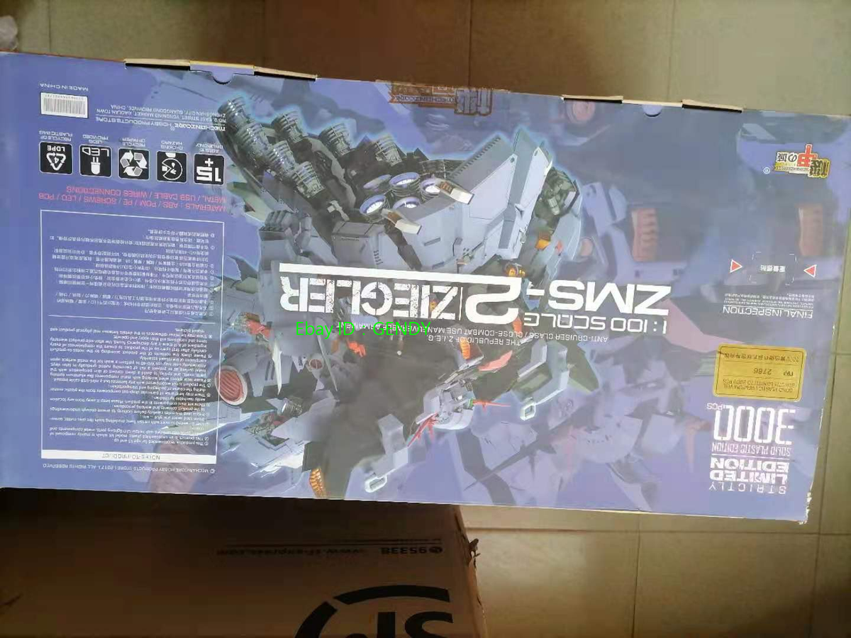 Mechanicore 1/100 ZMS-2 Neo Zeong Gundam Assembly Model Blue Ver