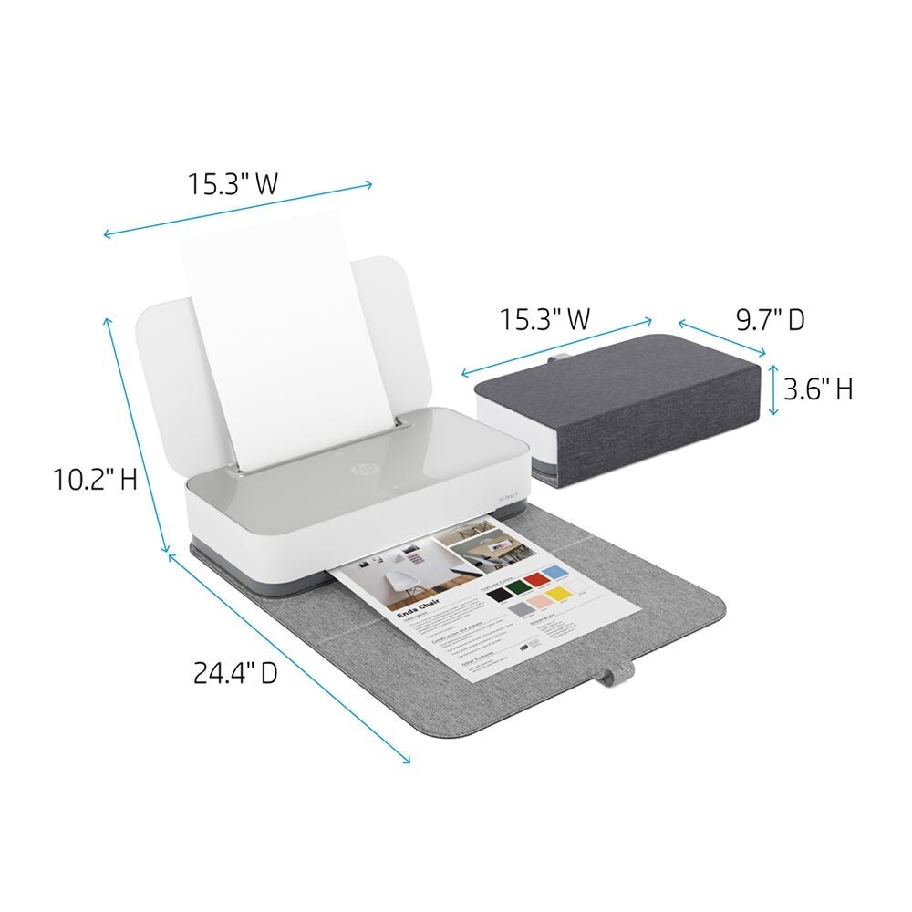 HP Tango X Smart Wireless All-In-One Printer, Print, Scan, Copy