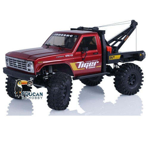 CROSS EMO X3 4WD 1/8 RC Rescue Towing Car Remote Control Crawler Brushed Motor - Picture 4 of 12