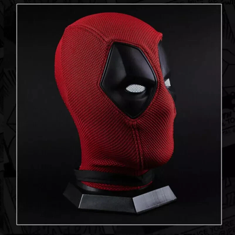 HOT!Deadpool Full Face Mask Perspective Superhero Breathable Knit Halloween COS - Image 4 of 4
