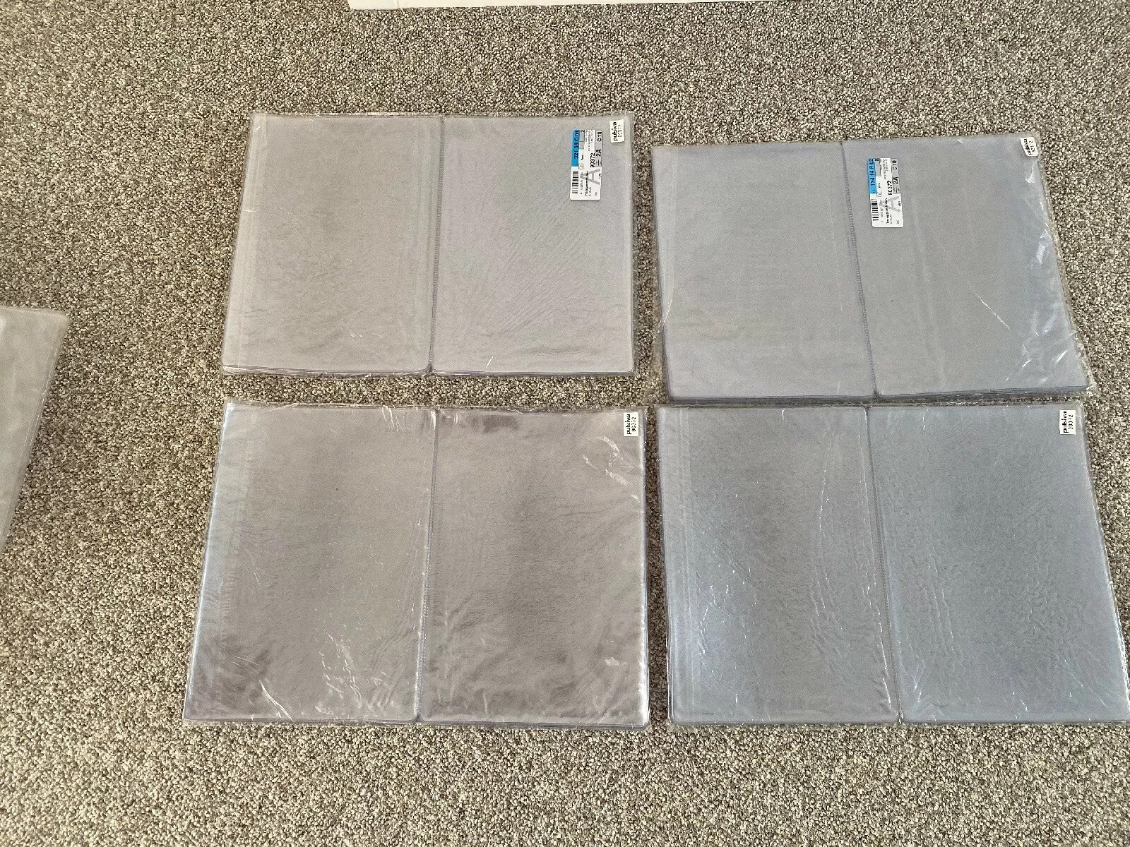 Pulsivia Doppel-Transparenthüllen 40 Stk