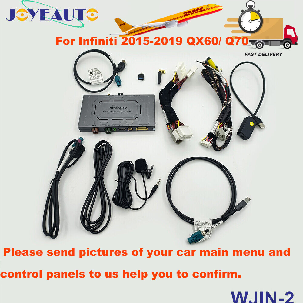 For Infiniti Wireless Apple Carplay 20152019 Q70 QX60 Retrofit Kit Android Auto eBay
