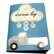 Handmade Baby Book Junk Journal Photo Album Journaling 4.25" x 5.75" 40 pages