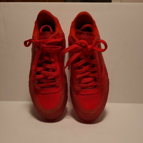 shiny reebok trainers