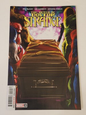 DEATH OF DOCTOR STRANGE #2 - 1st Team App of The Three Mothers - Andrews Cover