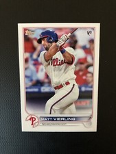 2022 Topps Series 1 Matt Vierling Rookie Card #316 Phillies ??⚾️. rookie card picture