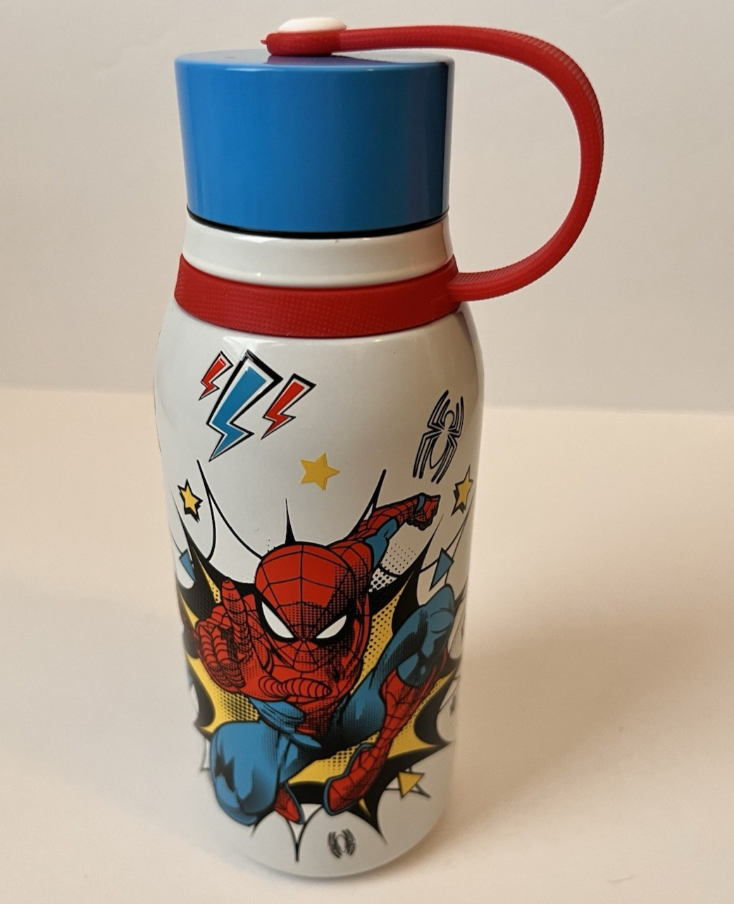Disney Spiderman Web Slinger 11oz Stainless Steel Water Bott