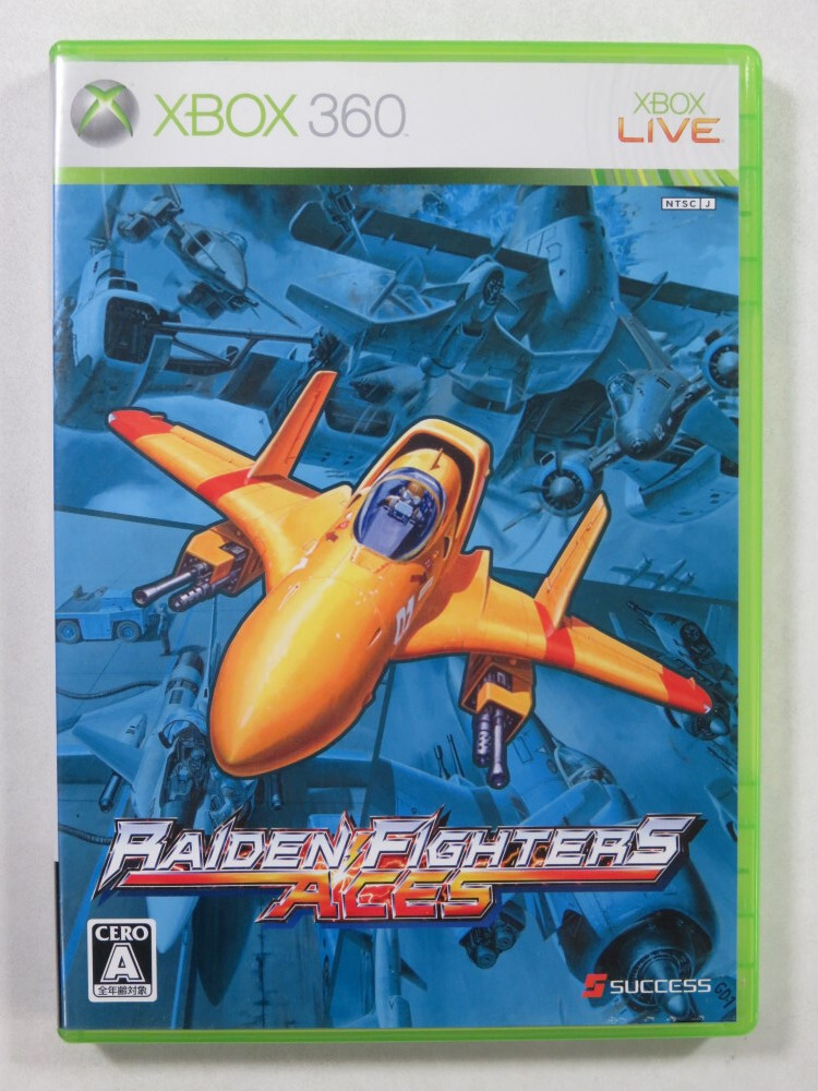 RAIDEN FIGHTERS ACES XBOX 360 NTSC-JAPAN OCCASION (REGION LOCK)