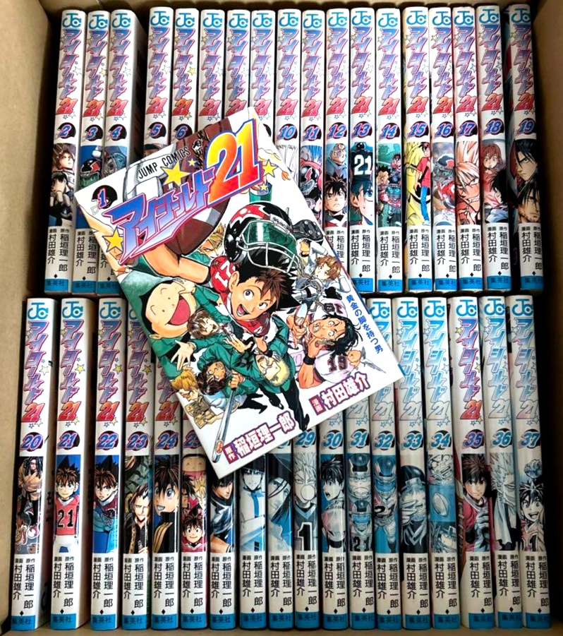 Eyeshield 21 Vol.1-37 Full Complete Comics Set Japanese Ver Manga