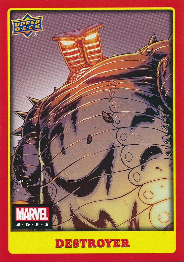 #293 DESTROYER 2020 2021 Upper Deck Marvel Ages HIGH SP THOR