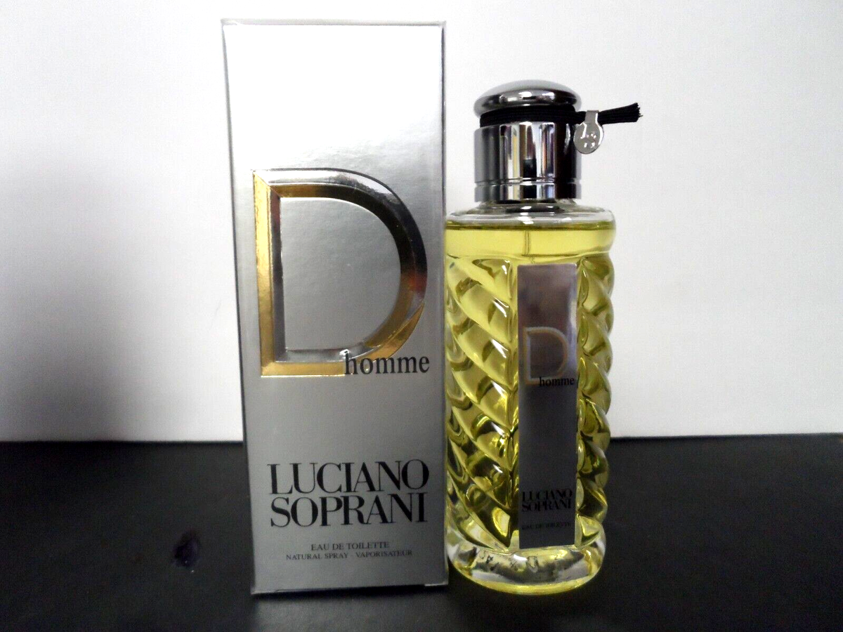 Luciano Soprani D Homme EDT Natural Spray 3.3 oz / 100 ml New in