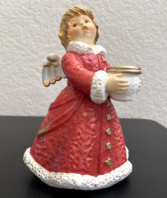 Goebel # 301005  ''Angel with candle holder in Red''  New!