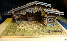 Komplett-Set Krippe, Weihnachtskrippe, Krippenfiguren - Handarbeit - Top - SALE