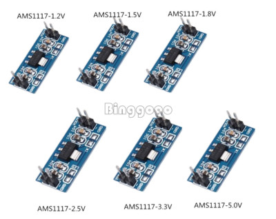 AMS1117 1.2~5V DC Step-Down Voltage Regulator Adapter Convertor Supply Module