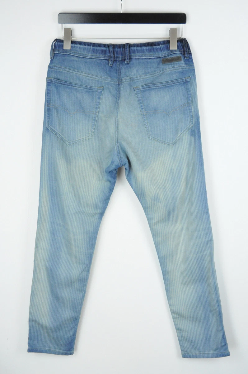 Diesel Narrot Denim Sweat Pants Hommes Jeans W30 Jogg Taille
