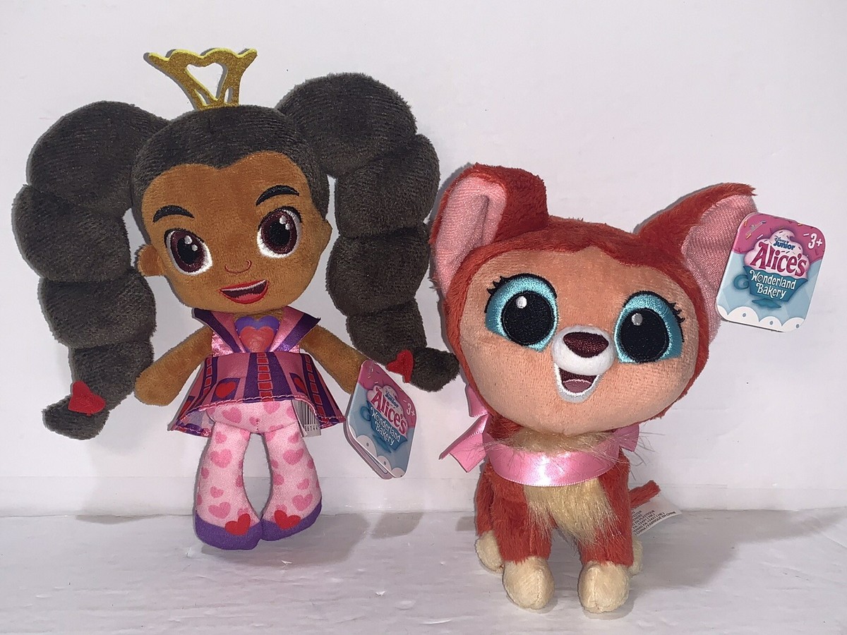Disney Alice's Wonderland Bakery Plush 8” Rosa & Dinah NEW | eBay