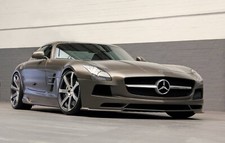Cars 2014 dd customs mercedes sls Desk Mat Stitched