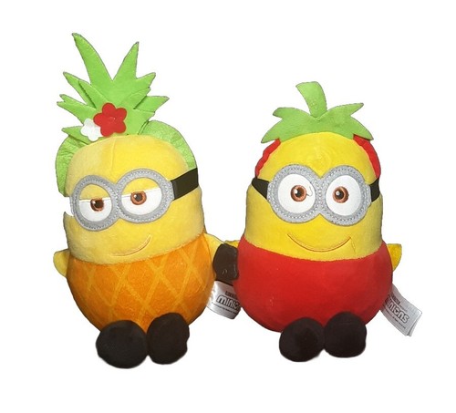 2 Minions Pineapple + Tomato Plush 23Cm Despicable Me Plush | eBay