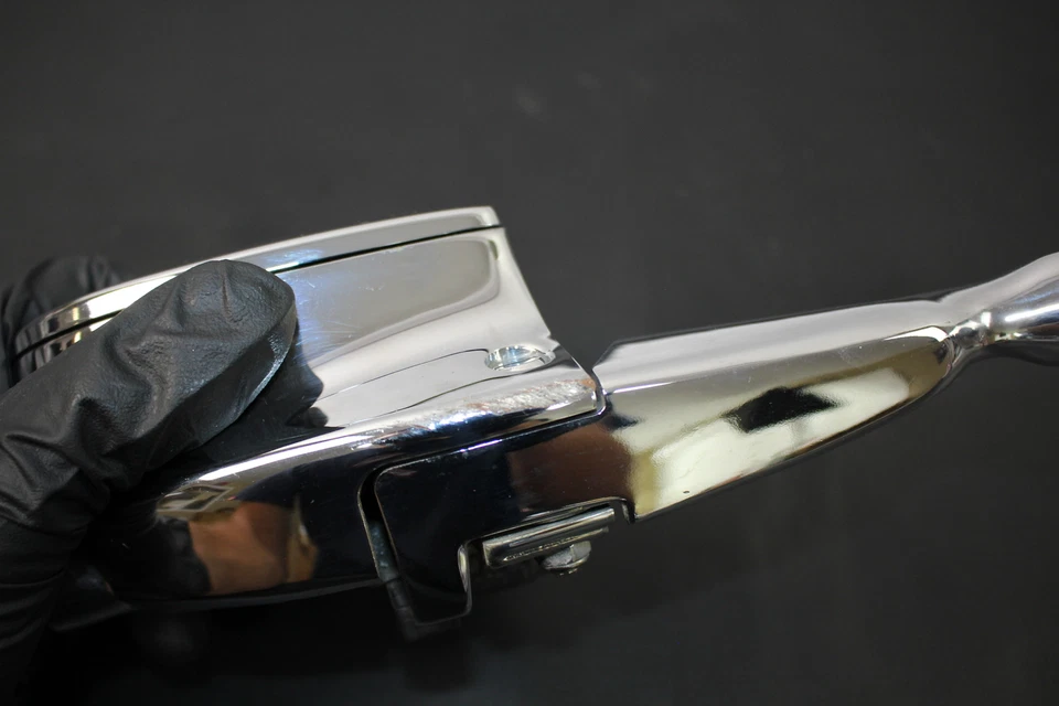 07-13 Yamaha XV1900 Stratoliner Roadliner Chrome Clutch Master Cylinder - Image 4 of 4