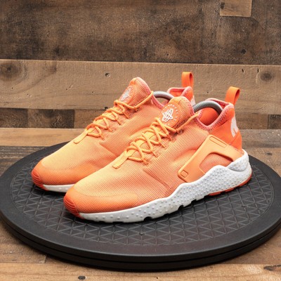 orange athletic shoes
