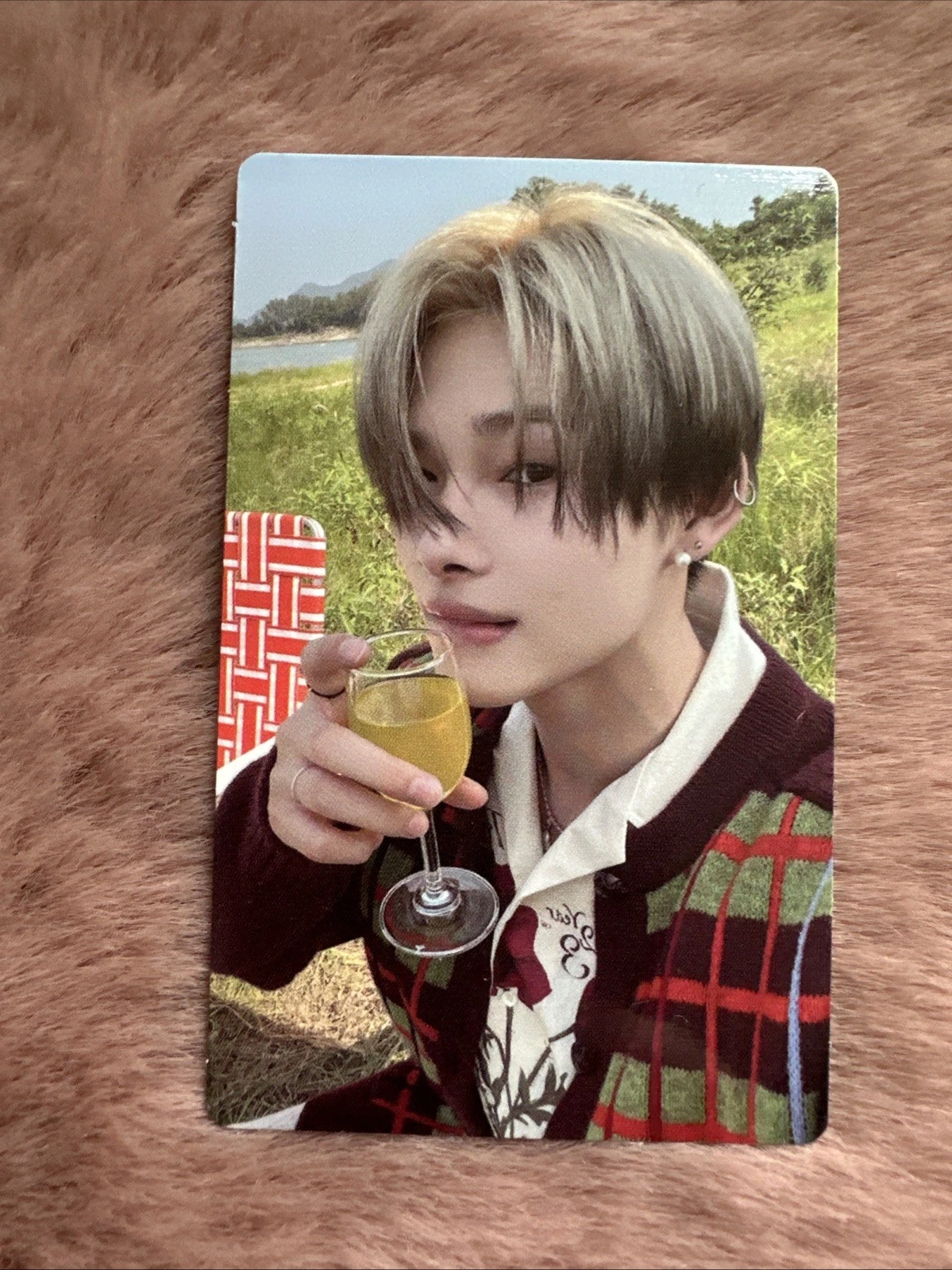 Ni-ki – ORANGE BLOOD core album photocard (Expansion) photocard