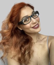 Vintage ALAIN MIKLI AL10050020 Blue 54mm Men's Women's Eyeglasses Frame France