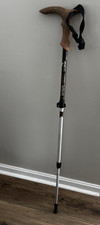 L.L.Bean Hiking Walking Stick Light Rambler PowerLock 2.1 Telescoping Trekking