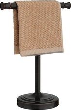 Oil Rubbed Bronze Hand Towel Holder Stand Countertop Towel Rack