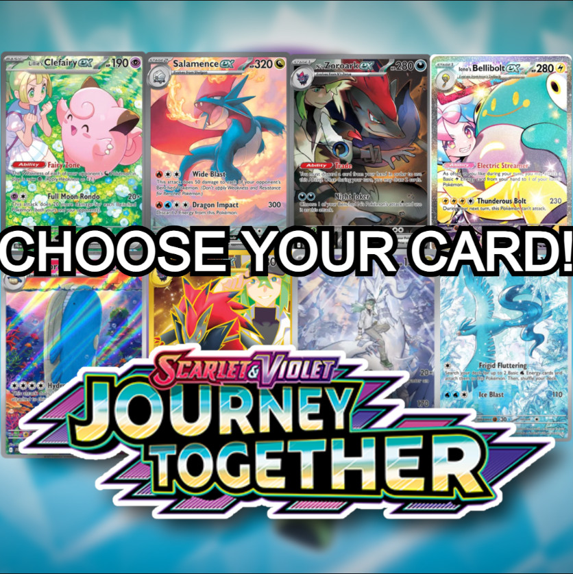 JOURNEY TOGETHER SINGLES - CHOOSE YOUR CARD! Pokémon TCG