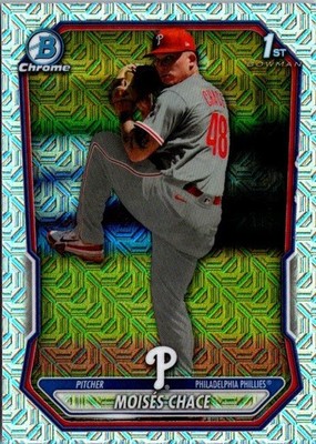 2026 Bowman Chrome Prospects BCP Mojo Refractor Mega Box Pick Your Card 1st RC