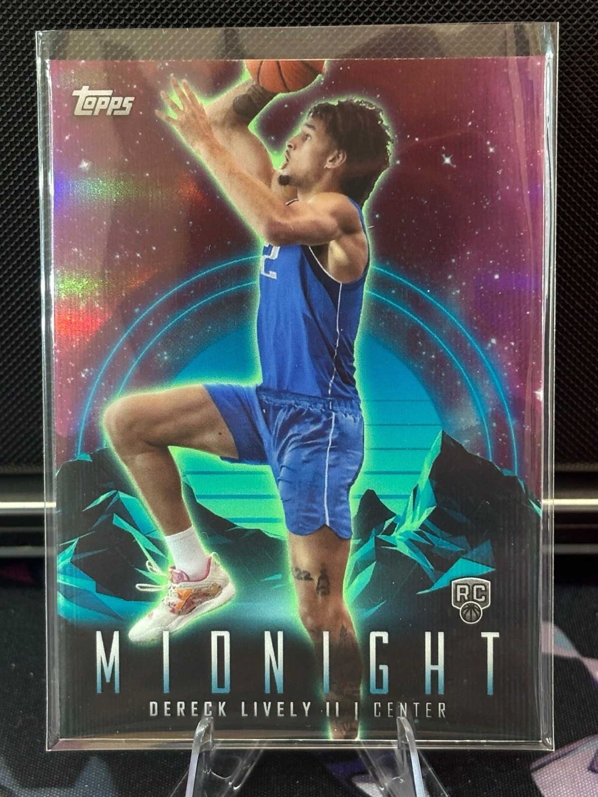 2023-24 Topps Midnight Basketball Dereck Lively II Rookie Midnight #2