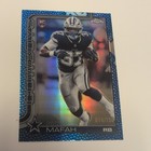2025 Topps Chrome Football Football Leather Blue Refractor Phil Mafah #310